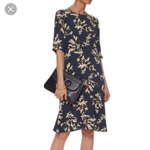 Ganni St Pierre crepe dress